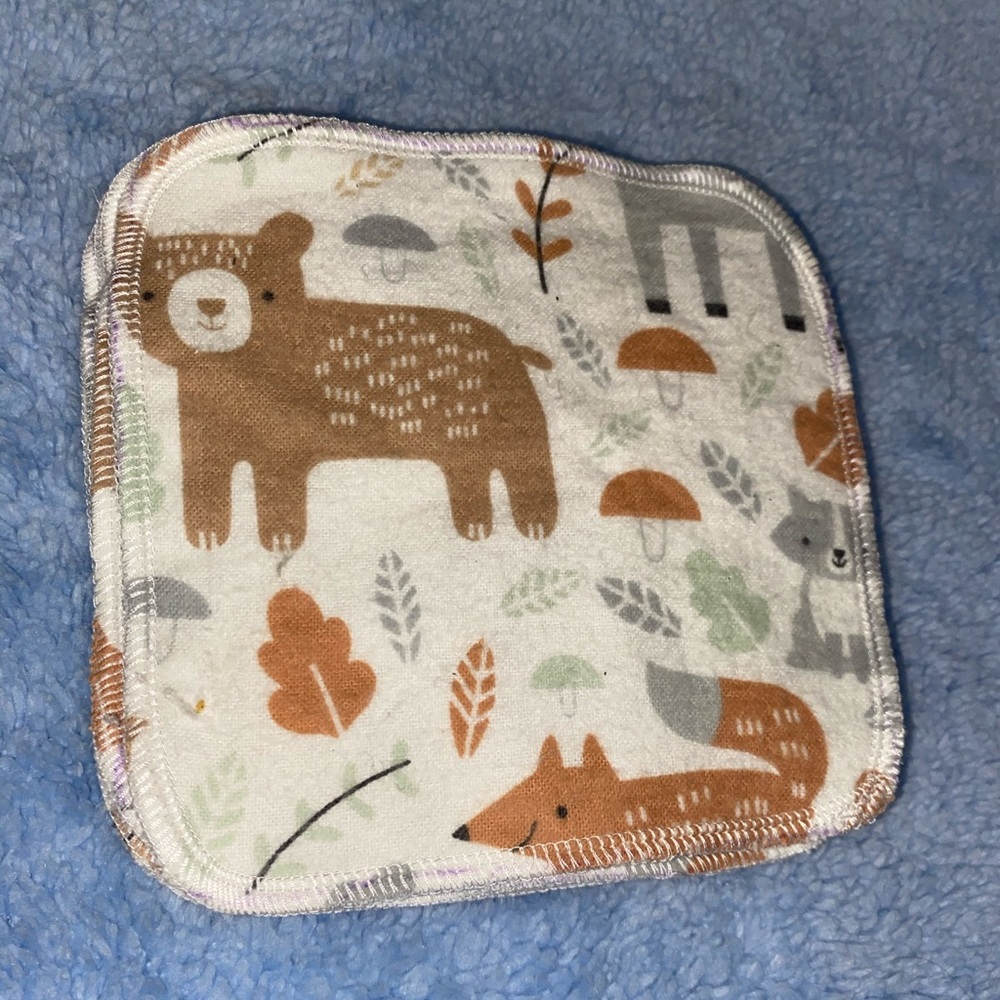 Cloth baby wipes 12 pack